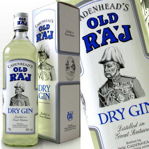 ケイデンヘッド オールド ラジェ ジン ブルー 700ml 55度 箱付 cadenhead old raj gin イギリス産ジン ウィリアムケ…