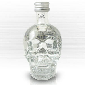 クリスタル ヘッド ウォッカ ミニ 50ml 40度 ミニチュアボトル Crystal Head Vodka ドクロ スカル クリスタル ミニチュアウォッカ ク...
