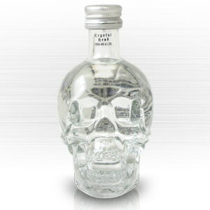 クリスタル ヘッド ウォッカ ミニ 50ml 40度 ミニチュアボトル Crystal Head Vodka ドクロ スカル クリスタル ミニチュアウォッカ クリスタルウォッカ カナダ産 kawahc お礼 御礼 ホワイトデー贈って喜ばれるプレゼント ギフト プチギフトにオススメ