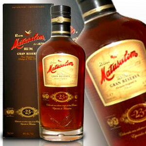 ロン マツサレム グランレゼルバ 23年 700ml 40度 正規品 箱付 Ron Matusalem Gran Reserva マツサレム グラン レゼルヴァ ラム キューバ・ドミニク共和国産ラム ※箱は画像と変わる事があります。 kawahc