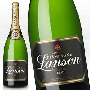 ランソン ブラックラベル ブリュット マグナム 1500ml 正規品 lanson ワイン フランス・シャンパーニュ 白ワイン 発…
