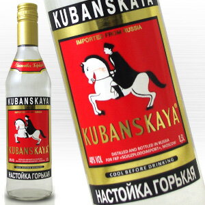 クバンスカヤ ウォッカ 500ml 40度 正規輸入品 KUBANSKAYA ロシアンウォッカ Russian Vodka ウオッカ ウォッカ kawahc 父の日ギフト お誕生日プレゼント にオススメ
