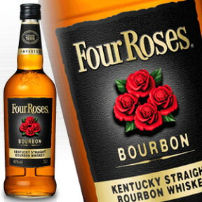 フォアローゼズ ブラック 700ml 40度 正規品 Four Roses フォアローゼス フォア ローゼズ フォア ローゼス バーボン ウイスキー ケンタッキー州 米国 アメリカ kawahc お礼 御礼 贈って喜ばれるプレゼント ギフト プチギフトにオススメ