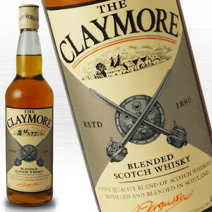 クレイモア 700ml 40度 正規品 スコッチウイスキー claymore スコッチ&ソーダ スコッチアンドソーダ スコッチ ソーダ に最適 kawahc 嬉しい お礼 御礼 ギフト プチギフトにオススメ ホワイトデー贈って喜ばれるプレゼントのサムネイル
