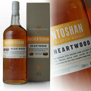 オーヘントッシャン ハートウッド 1000ml 43度 箱付 Auchentoshan Single Malt Scotch Whisky オーヘン トッシャン オーヘントッシャン ローランドモルト シングルモルト ウイスキー イギリス英国スコットランド kawahc