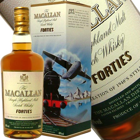 （The Macallan Forties）【代引限定特価】マッカラン　フォーティーズ　500ml　40度