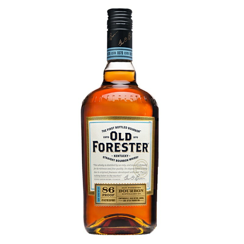 オールド フォレスター 750ml 43度 最新ニューボトル Old Forester 86 Proof ケンタッキーストレートバーボンウイスキー Kentucky Straight bourbon whisky バーボン アメリカ kawahc お礼 御礼 ホワイトデー贈って喜ばれるプレゼント ギフト プチギフトにオススメ