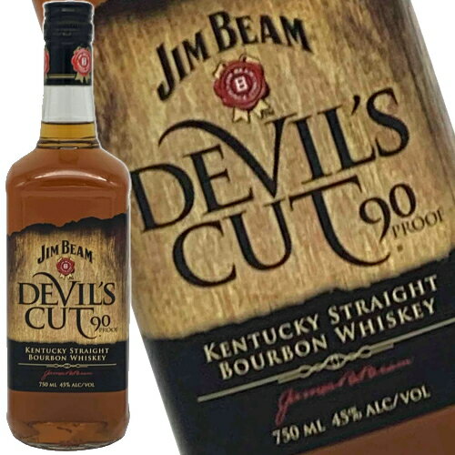 ジムビーム デビルズカット 1000ml 45度 旧ボトル Jim Beam Devil's Cut バーボン バーボンウイスキー ウイスキー Bourbon whiskey Whisky ※入手困難なオールドボトルデヴィル カット kawahc