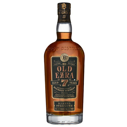 GYubNX 7N j[{g 750ml 58.5x Ki I[h GY oXgOX Old Ezra Brooks Kentucky Straight Bourbon Whiskey Barrel Strength P^bL[Xg[go[{ECXL[ BarrelStrength kawahc ЂƂl11{