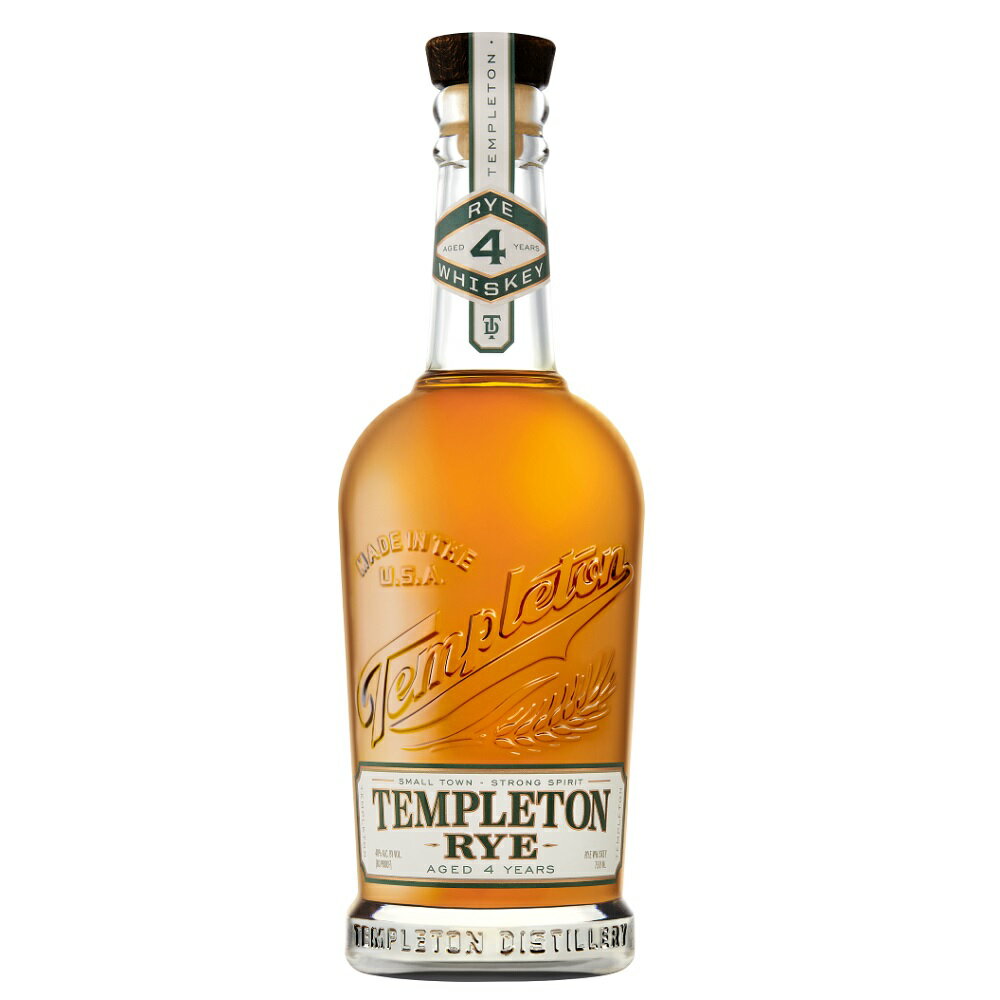 テンプルトン ライ 750ml 40度 4年 正規品 ニューボトル ライウイスキー Templetn rye 4 years rye Whisky kawahc