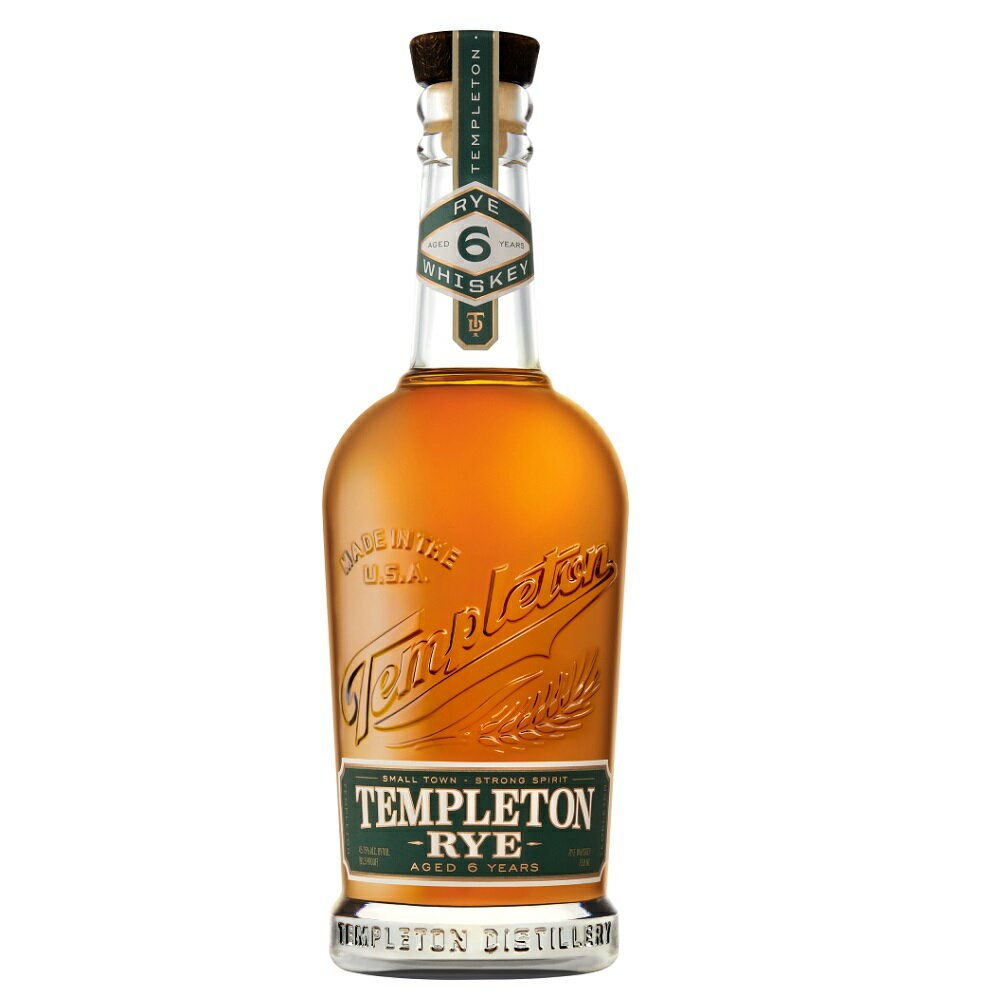 テンプルトン ライ 6年 750ml 45.75度 正規品 ライウイスキー Templetn rye 6 years rye Whisky アイオワ州アメリカ kawahc