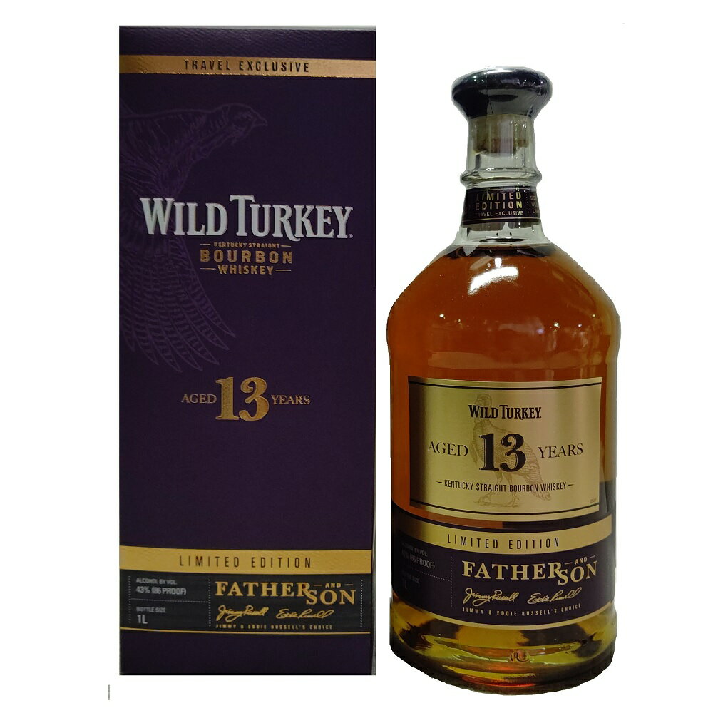 磻ɥ 13ǯ 1000ml 43 Ȣ WILDTURKEY Сܥ Сܥ󥦥 𥹥  ...