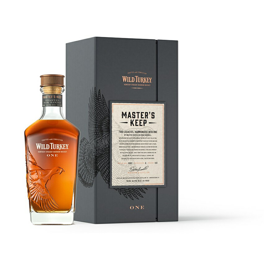 ワイルドターキー マスターキープ ワン 750ml 50.5度 正規輸入品 箱付 WILDTURKEY MASTER’S KEEP ONE バーボン バーボンウイスキー ウヰスキー ウィスキー ウイスキー Bourbon whiskey Whisky アメリカ ケンタッキー kawahc ※おひとり様1ヶ月に1本限り