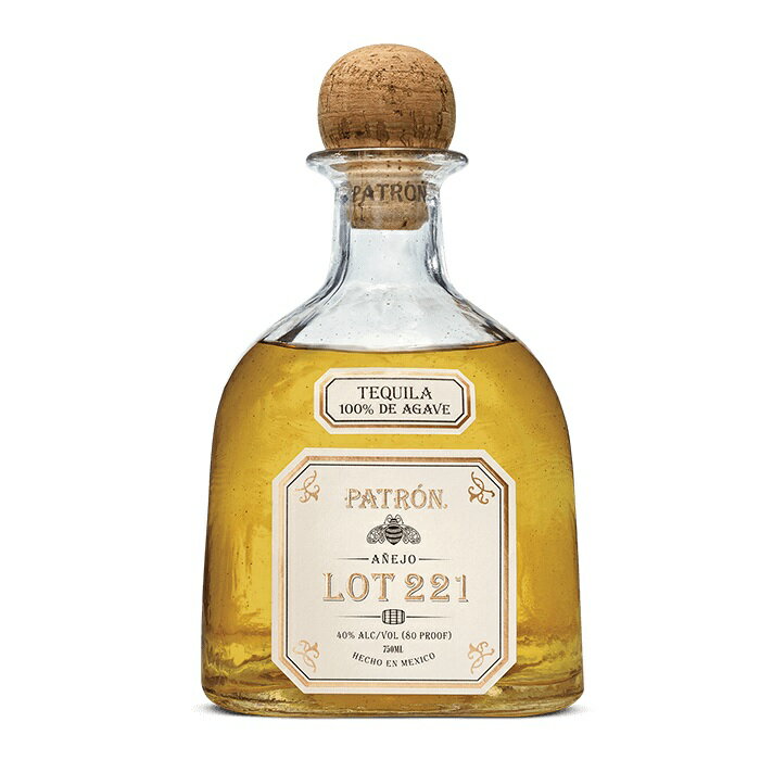 ѥȥ ͥ 221å ƥ 750ml 40 Ȣ Patron Anejo LOT221 Tequila 100% de Agave ѥȥ ˥ ᥭ Mexico 100% ƥ kawahc