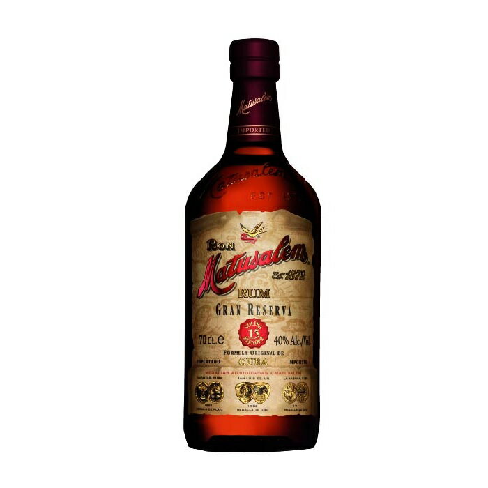 ロンマッサレム 15年 ラム 700ml 40度 ロン マツサレム RON MATUSALEM GRAN RESERVA 15years Rum キューバ・ドミニク共和国産ラム Repblica Dominicana 送って嬉しい kawahc お礼 御礼 ホワイトデー贈って喜ばれるプレゼント プチギフトにオススメ送って嬉しい