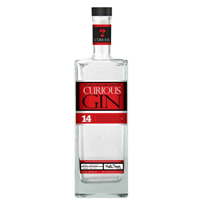 キュリオス ジン 750ml 40度 正規品 キャットスキル蒸溜所 Catskill Curious Gin ニューヨーク アメリカ New York City United States ..