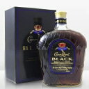 クラウンローヤル ブラック 1000ml 45度 箱付 CROWN ROYAL BLACK クラウンロイヤル カナダ産 カナディアンウイスキー CANADIAN whisky kawahc