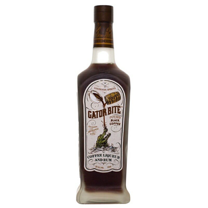 Х  Х ҡꥭ塼 700ml 26  Gator Bite BLack Coffee Liqueur and Rum ꥭ塼 ꥭ塼 ꥫ kawahc