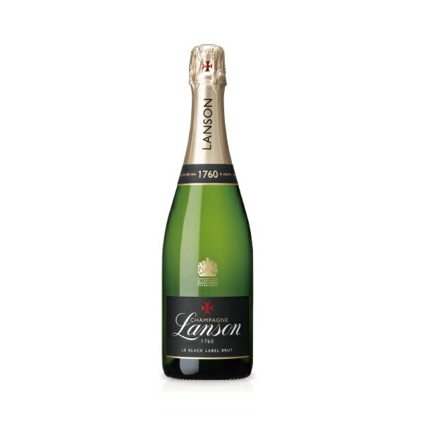 ワイン（5000円程度） 即日出荷ランソン シャンパン ブラックラベル ブリュット 750ml lanson black Champagne シャンパーニュ スパークリング ワイン スパークリングワイン フランス kawahc 嬉しい クリスマスギフト プチギフトにオススメ 贈って喜ばれるプレゼント