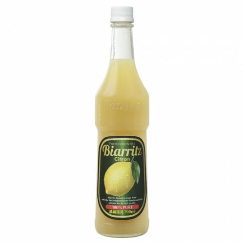 ビアリッツ レモン 地中海産レモン100％の濃縮 レモン果汁最高のレモンサワーにオススメ BIARRITZ Lemon 700ml 正規品 (旧プルコレモン) ビアリッツ レモン プロフェッショナル れもん kawahc お礼 御礼 ホワイトデー贈って喜ばれるプレゼント プチギフトにオススメのサムネイル
