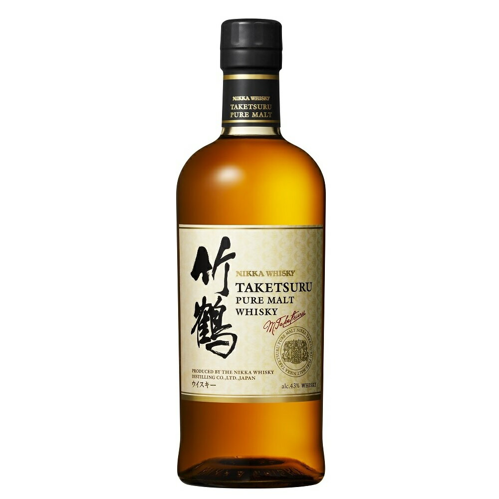 ニッカ 新竹鶴 ピュアモルト 700ml 43度 箱なし ニューボトル Nikka Taketsuru Pure Malt Whisky ニッカウヰスキー 国産ウイスキー ジャパニーズウイスキー JapaneseWhisky whiskey kawahc ※おひとり様1ヶ月に1本限り