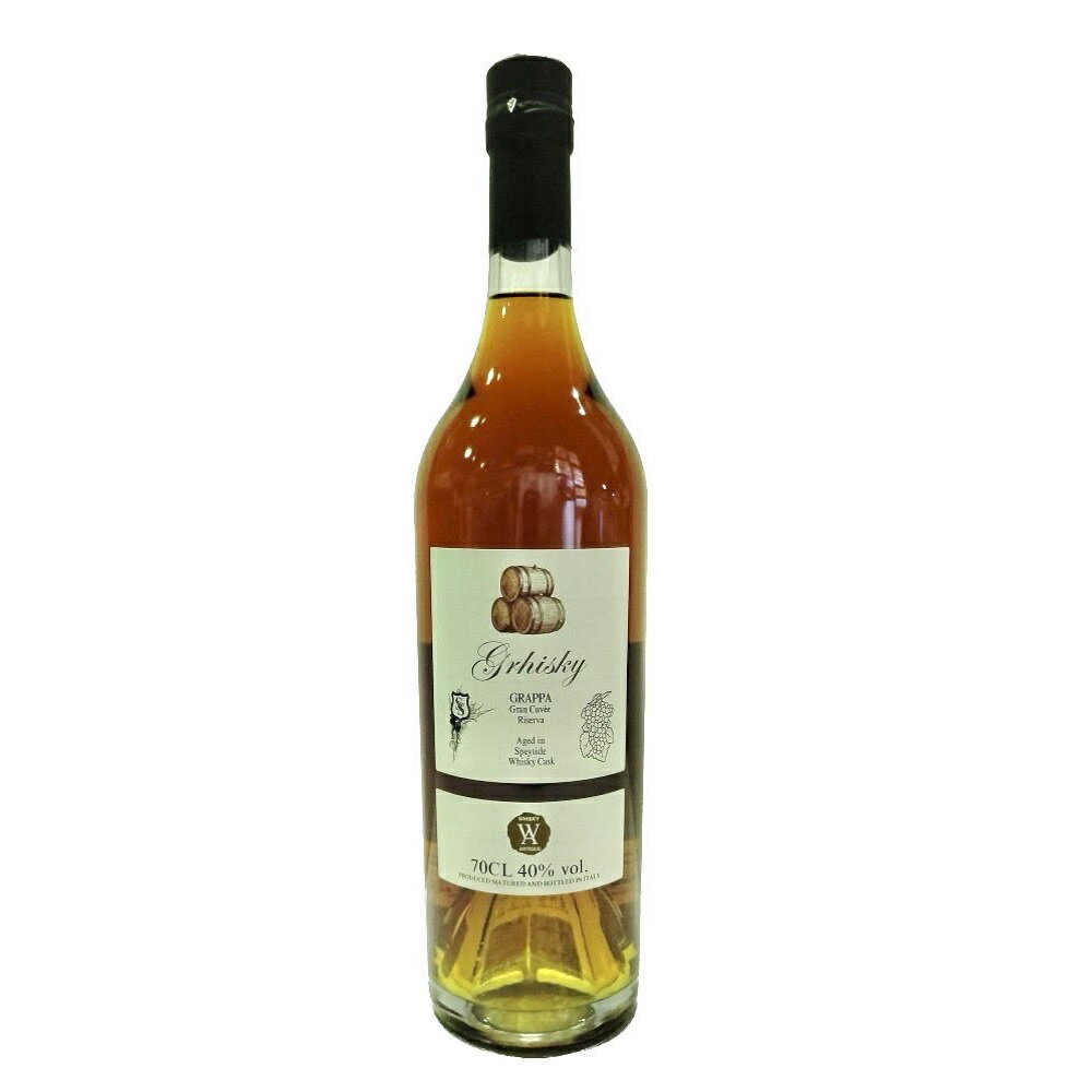 ꥹ å   󥭥 쥼 С 700ml 40 ڥ(ޥ30ǯ)ե˥å Grhisky Silver Seal Grapa Gran Cuvee Riserva Aged in Speyside Whisk...