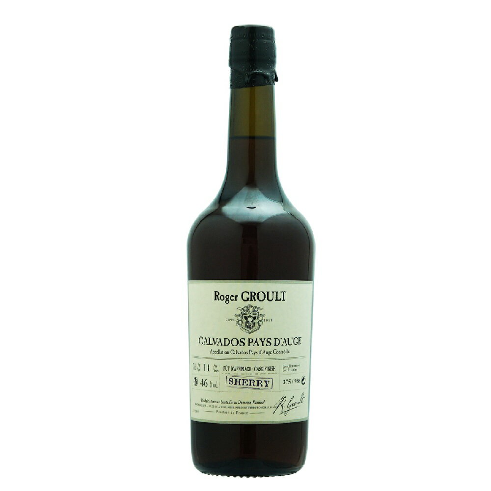 ロジェグルー シェリーカスクフィニッシュ 11年 カルヴァドス 700ml 46度 箱付 Roger Groult Sherry CaskFinish フランス ノルマンディー地方 カルバドス ブランデー Normandy French brandy kawahc