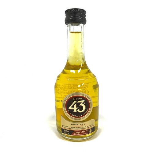 リコール 43 ミニチュアボトル 50ml 31度 正規輸入品 LICOR 43 クアレンタ・イ・トレス スペイン産の甘..