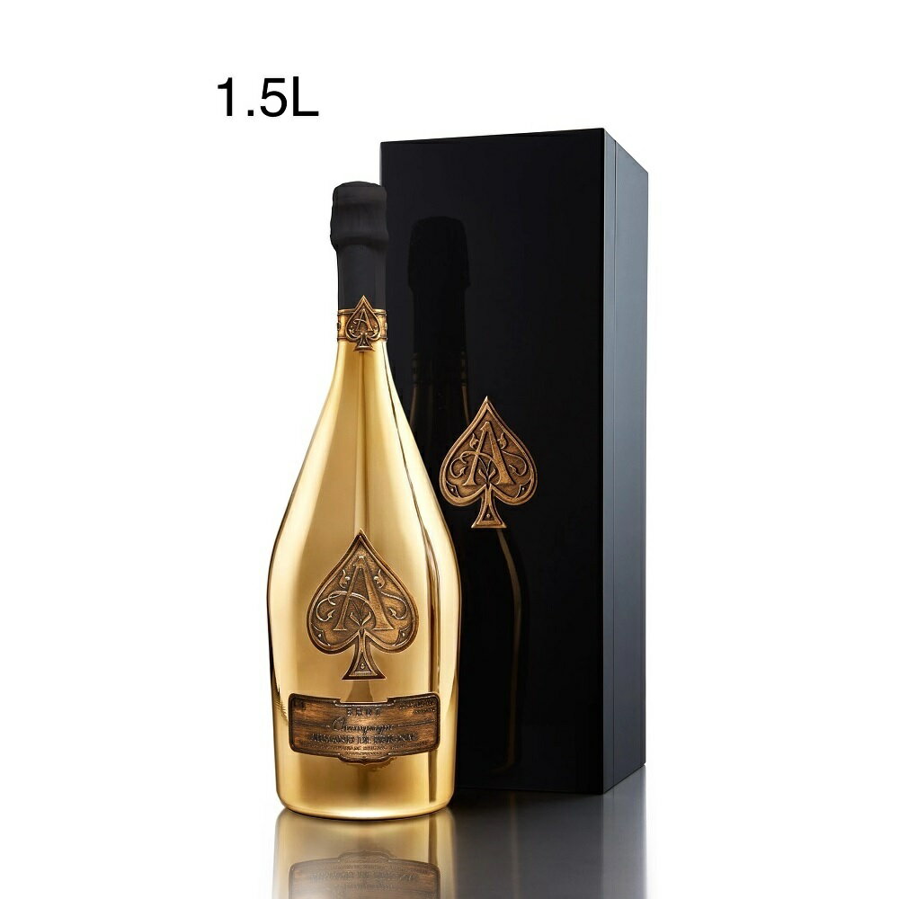 アルマンドブリニャック・ゴールド 1500ml マグナムボトル 正規輸入品 木箱付 Armand de Brignac Brut アルマンドブリニャック シャンパン アルマン・ド・ブリニャック フランス産シャンパーニュ kawahc