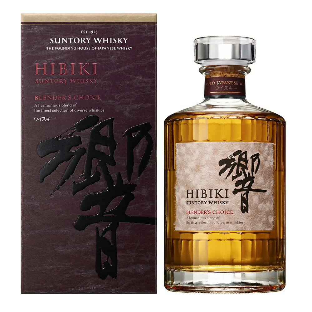 即日出荷■サントリー響ブレンダーズチョイス 700ml 43度 箱付 Suntory Hibiki BLENDER’S CHOICE ウヰスキー ウィスキー Japanese Whisky ※おひとり様1ヶ月に1本限り※この他の国産ウイスキーと同時不可 あす楽対応 あすラク kawahc