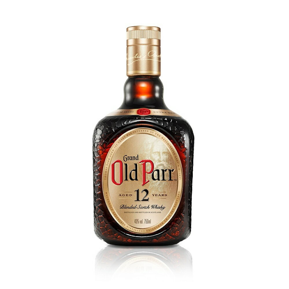 オールドパー　ウイスキー オールドパー12年 750ml 40度 正規品 箱なし Old Parr 12 Years Blended Scotch Whisky ブレンデッドスコッチウイスキー スコッチウイスキー スコッチ ウイスキー Scotch Whisky whiskey kawahc お礼 御礼 ホワイトデー贈って喜ばれるプレゼント プチギフトにオススメ