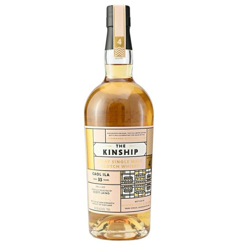 キンシップ カリラ 30年 700ml 42.4 度 ハンターレイン CAOL ILA The Kinship アイラモルト シングルモルトウイスキー Islay Single Malt Scotch Whisky イギリス英国スコットランド kawahc