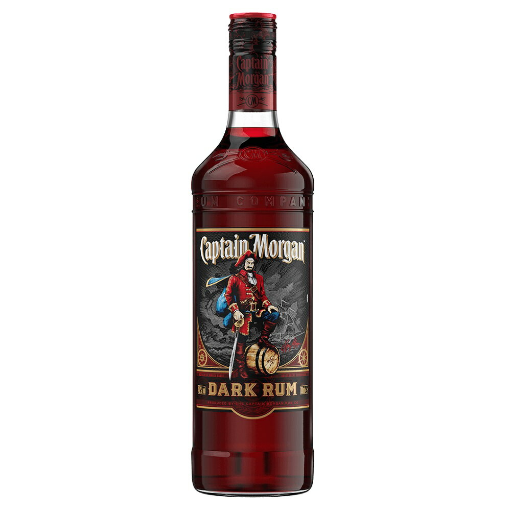 キャプテンモルガン ブラック・ラム (ダークラム) 700ml 40度 CAPTAIN MORGAN BLACK Label キャプテンモーガン キャ…