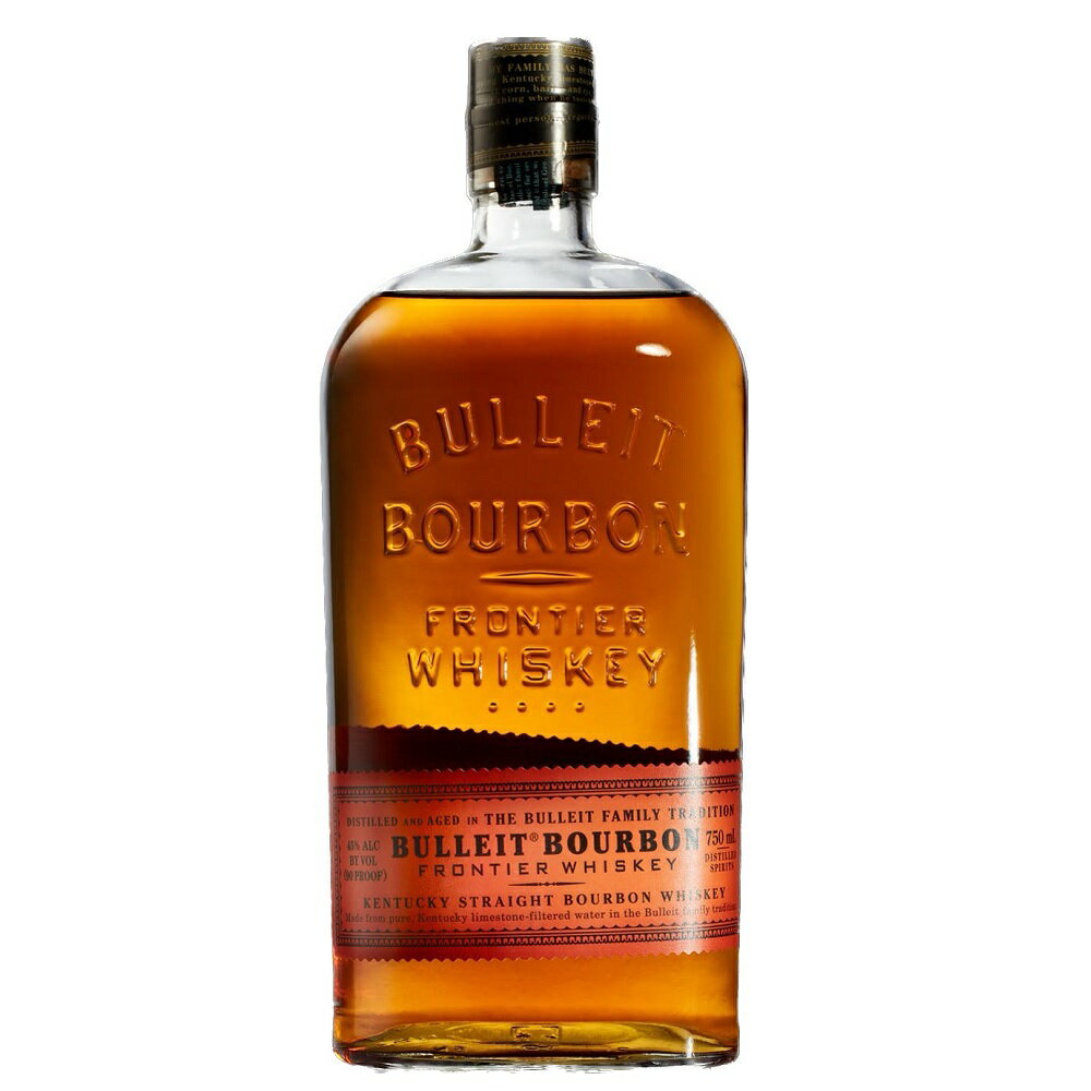 ブレット バーボン 700ml 45度 正規品 ビュレット バーボンウイスキー Bulleit Frontier Bourbon Whiskey アメリカ米国ケンタッキー州 kawahc