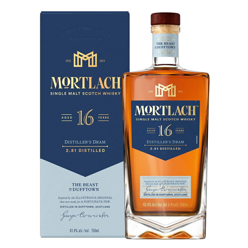 モートラック 16年 正規品 箱付 700ml 43.4度 Mortlach The Beast of Dufftown ザ ビースト オブ ダフタウン モートラッハ スペイサイドモルト Speyside Malt singlemalt scotch whisky イギリス英国スコットランド kawahc