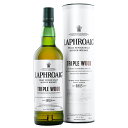 ラフロイグ トリプルウッド 700ml 48度 Laphroaig TRIPLE WOOD アイラモルト シングルモルト アイラウイスキー イギリス英国アイラ島産 IslayMalt SingleMalt Scotch Whisky kawahc