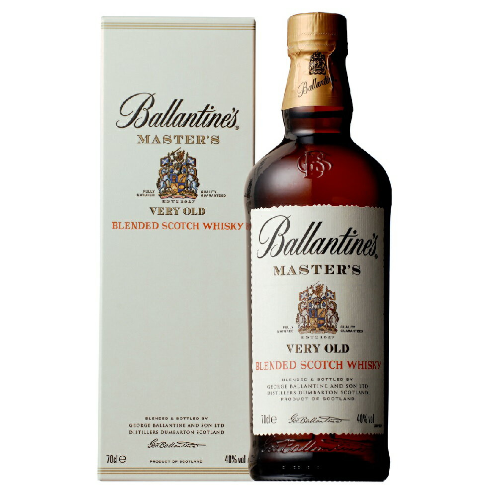 バランタイン マスターズ 700ml 40度 正規品 Ballantine`s Master's スコッチウイスキー スコッチ ウイスキー Scotch Whisky whiskey kawahc お礼 御礼 ホワイトデー贈って喜ばれるプレゼント ギフト プチギフトにオススメ