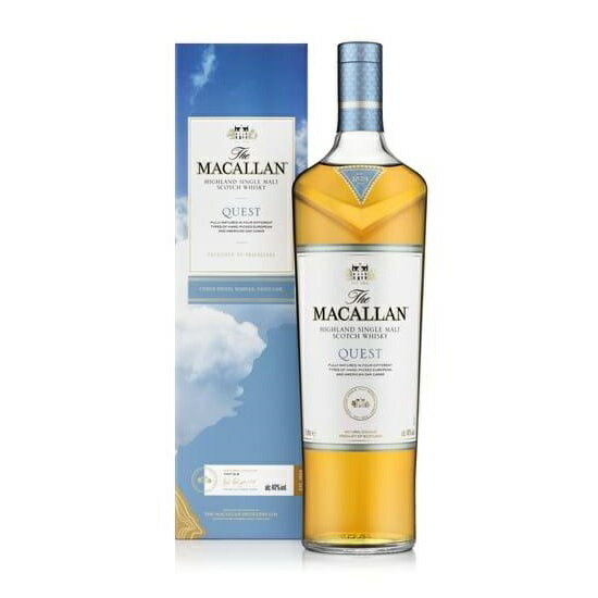 マッカラン クエスト 1000ml 40度 箱付 シングルモルトウイスキー The Macallan Quest スペイサイドモルト SpeysideMalt single malt scotch whisky kawahc ※おひとり様1ヶ月に1本限り