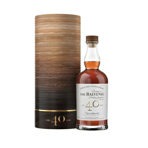 【ご予約特価限定】バルヴェニー 40年 700ml 48.5度 箱付 The Balvenie 40YO Single Malt スペイサイドモルト シングルモルトスコッチウヰスキー バルベニー40年 Speysidemalt Single malt scotch whiskey kawahc 更に今なら北海道から沖縄まで離島も含めて送料無料