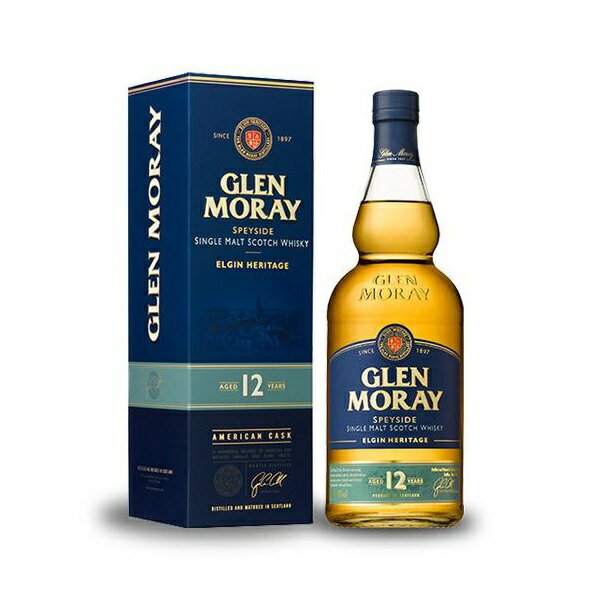 グレンマレイ 12年 700ml 40度 箱付 Glen Moray SingleMaltWhisky スペイサイドモルト シングルモルトウイスキー speysidemalt Single Malt Whisky グレン マレー 蒸留所 イギリス英国産 kawahc