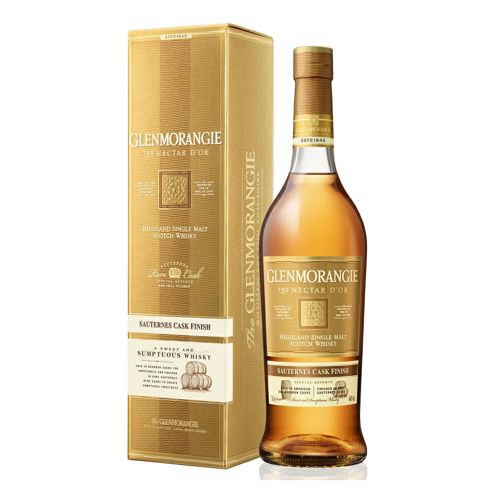 グレンモーレンジ ネクタドール 700ml 46度 正規品 箱付 グレンモーレンジィ ネクター・ドール GLENMORANGIE NECTAR D'OR ハイランドモルトHIGHLAND MALT Single Malt Scotch Whisky シングルモルトウイスキー kawahc お礼 御礼 ホワイトデー贈って喜ばれる