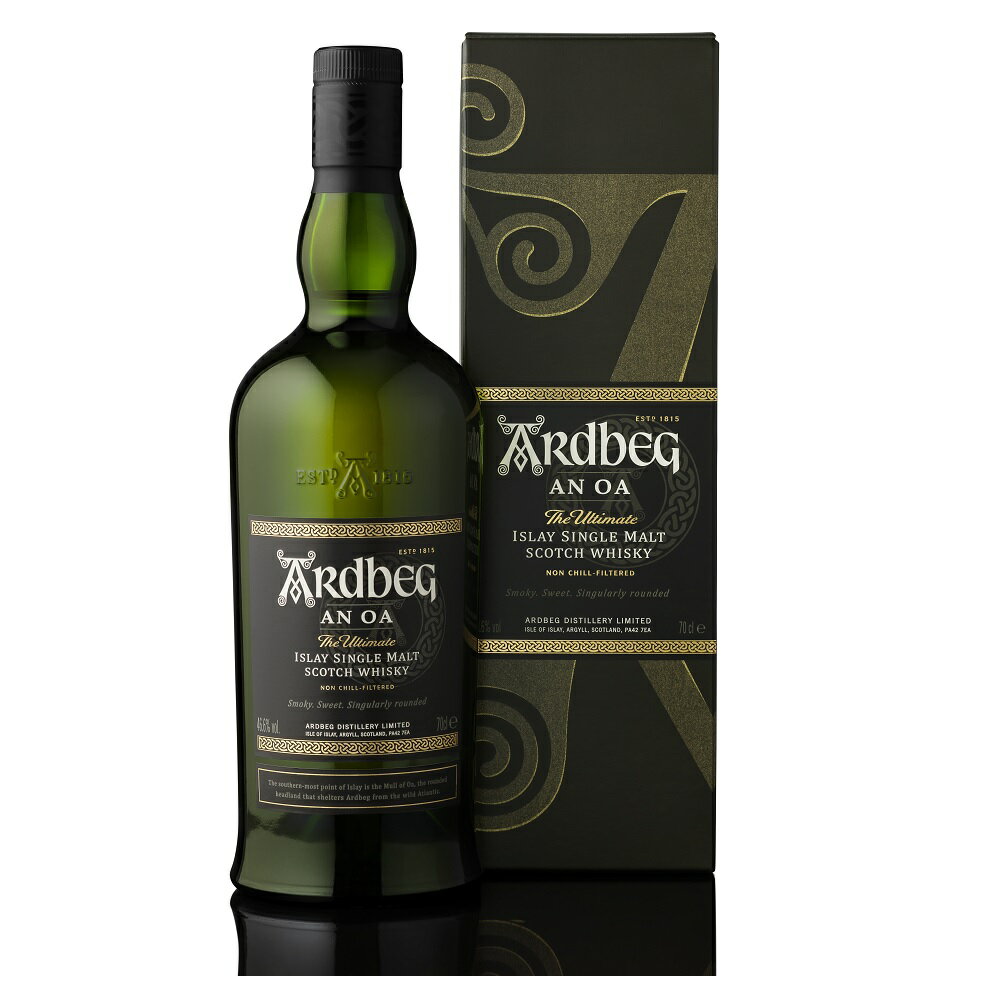 ARDBEG アードベッグ アン オー 1000ml 46.6度 箱付 アードベック ARDBEG AN OA アイラモルト イギリス英国スコットランド 