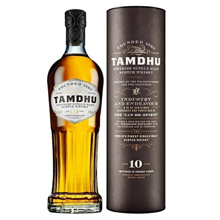 タムデュー 10年 700ml 40度 箱付 TAMDHU 10years スペイサイドモルト シングルモルトウイスキー VINTAGE SpeysideMalt Single Malt Scotch Whisky kawahcのサムネイル
