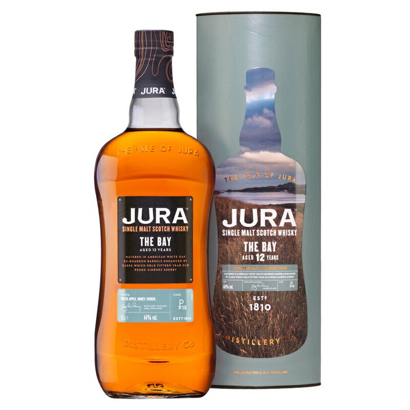 ISLE OF JURA アイルオブジュラ 12年 The Bay 1000ml 44度 箱付 Isle of Jura 12 Year Old ザ ベイ ジュラ島 