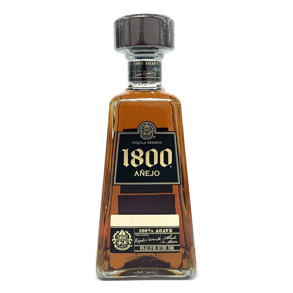 即日出荷クエルボ 1800 アネホ 750ml 40度 テキーラ CUERVO 1800 ANEJO クエルヴォアニェホ メキシコ Mexico 100%ブルーアガベ テキーラ 100% de Agave Tequila kawahc お礼 御礼 贈って喜ばれ…