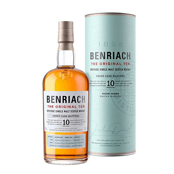 ベンリアック 10年 700ml 43度 ザ オリジナル テン 箱付 BENRIACH The Original Ten スペイサイドモルト シングルモルトウイスキー Speyside Single Malt Scotch Whisky イギリス英国スコットランド kawahc