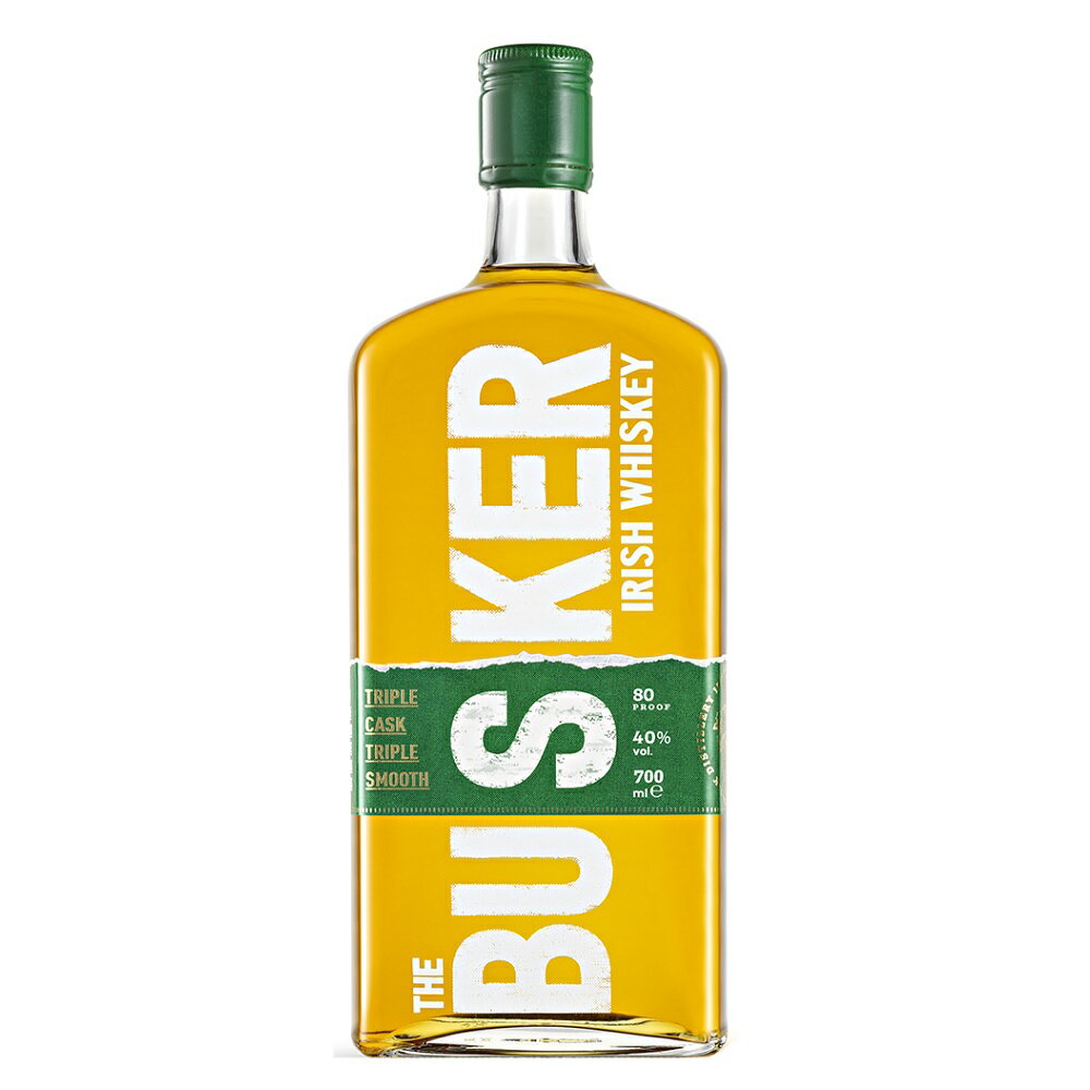 バスカー アイリッシュウイスキー 700ml 40度 he Busker Irish Whiskey アイリッシュウイスキー イギリス英国アイルランド 送って嬉しい kawahc 嬉しい お礼 御礼 ギフト プチギフトにオススメ ホワイトデー贈って喜ばれるプレゼント