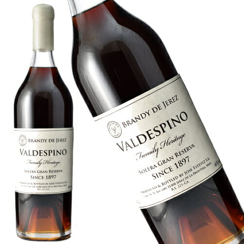 バルデスピノ ファミリー ヘリテージ ブランデー 700ml 40度 正規品 VALDESPINO Family Heritage Solera Gran Reserva スペイン ブランデー brandy kawahc お礼 御礼 ホワイトデー贈って喜ばれるプレゼント ギフト プチギフトにオススメ