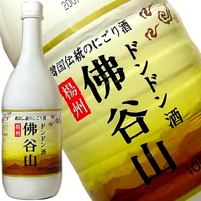 韓国 楊州 佛谷山 ドンドン酒 1000ml 6.5度 kawahc