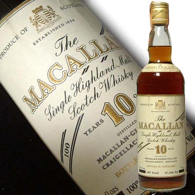 【#268】オールドヴィンテージ マッカラン 10年 100P 750ml 57.14度 ＃268 ウィスキー kawahc